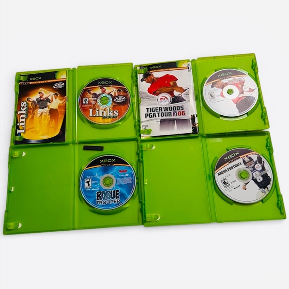 Original Xbox Game Lot of 4 - Tested & Working - Rogue Trooper + Sports - Picture 2 of 2